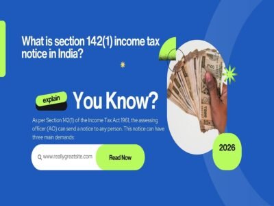 Section 142(1) income tax notice